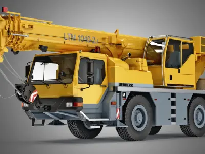  Liebherr mobile crane LTM 1040 Rigged 
