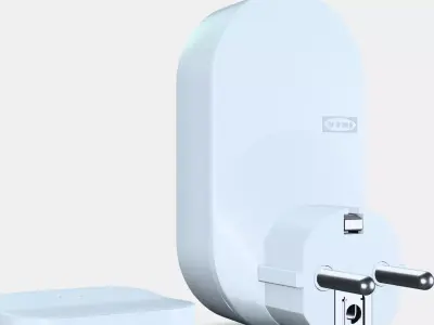 TRADFRI Drawer set Low-poly 3D model