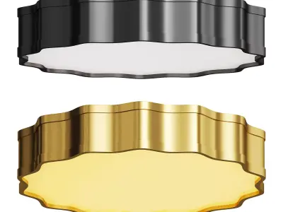 Vaughan LED Flushmount 3D model