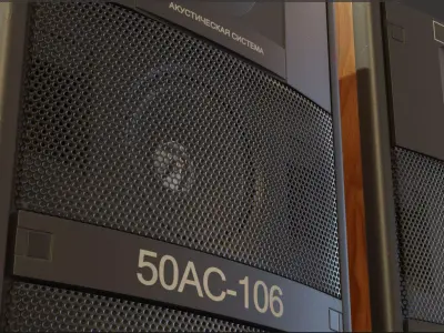 Speakers 50 AC106 VEGA 3D model