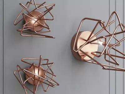 TERZANI DOODLE Wall lamp 3D model