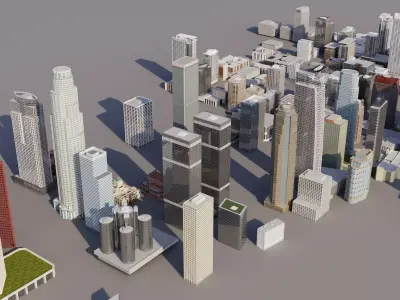 Los Angeles 3D model