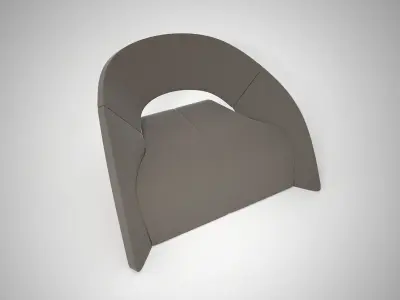 03 YELLER CHAIR 3D model