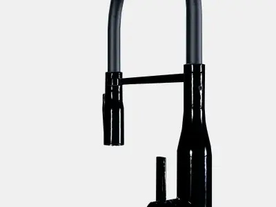 TOLLSJON Kitchen mixer taphand spray Low-poly 3D model