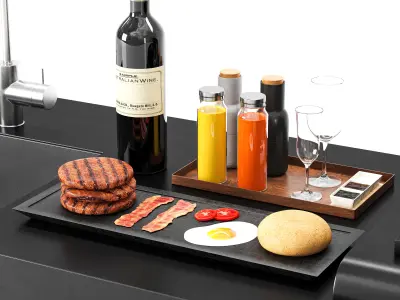 Barbecue 22 3D model