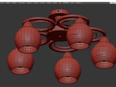 Arte Lamp GINEVRA Low-poly 3D model