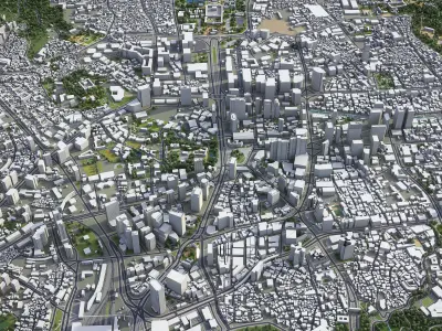 Seoul - Incheon - Airport 3D Model Pack