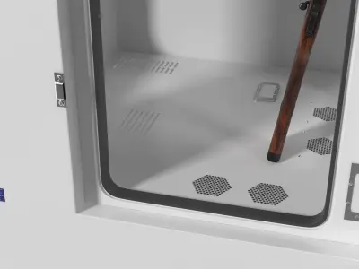  Fingerprint Visualization Chamber With Long-Gun 