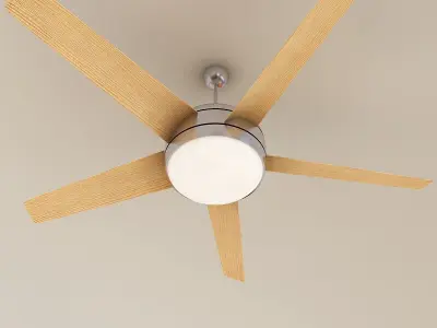 Fan 002 modern dinner 3D model