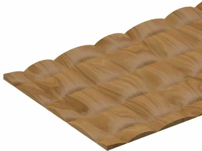 Decorative panel STL 3D model