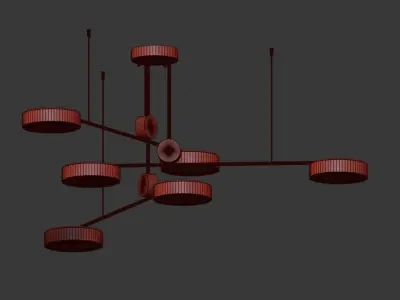 Technum led Lampatron 3D model