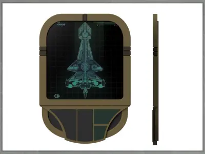 Orion PADD Lower Decks 3D print model