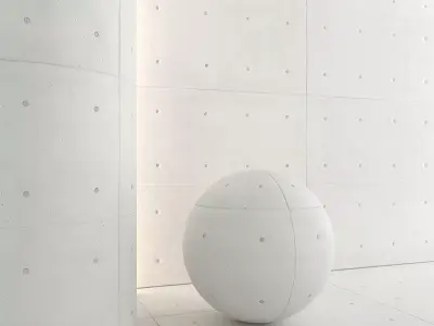Concrete panels with holes 11 Texture