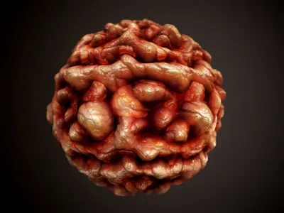 20 Bloody Gore Horror Seamless PBR Textures Texture