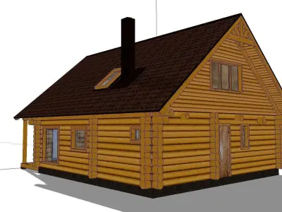 Creative Design-Holiday Cabin-057 3D model