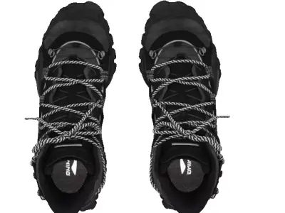 Cyberpunk Techwear scifi future army military combat boot Low-poly 3D model