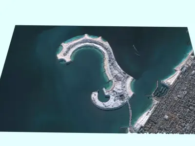 Jumeirah Bay Island 3D model