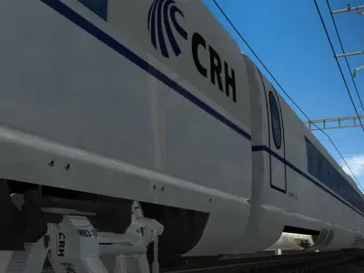 Train Station 3D model