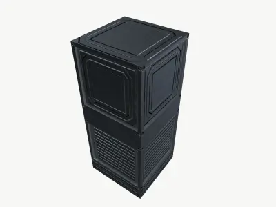 Warehouse Prop Low-poly 3D model