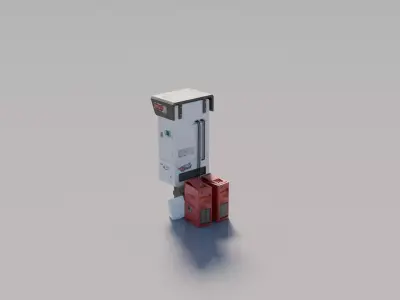 Cyberpunk Props 6 3D model