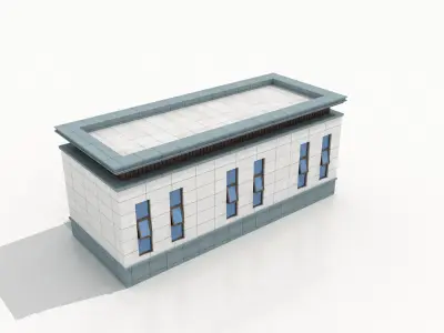 Public toilet  3D model