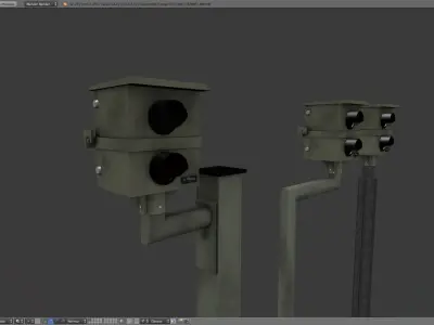 TraffiStar S350 Low-poly 3D model