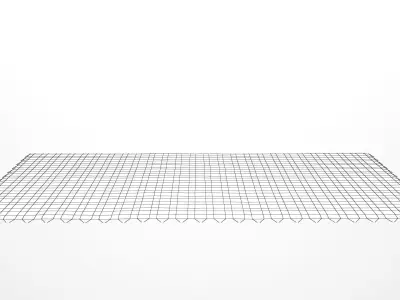 Contemporary Carpet - Rug 15 Low-poly 3D model