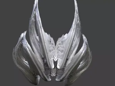 Dark Crystal element wings 3  3D model