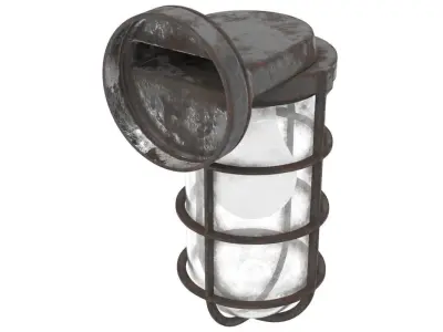 Wall Light 1 Textured  3D model