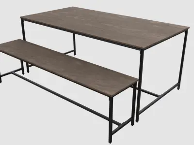 Lomond Furniture set 3D model