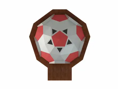 Geodome house 3D model