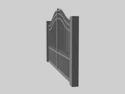 Metal Gate Free 3D model