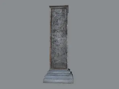 monolith Low-poly 3D model