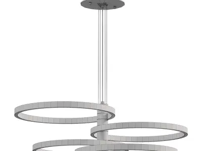 Hoopla Pendant by lightology 3D model