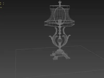 Table Lamp 3D model