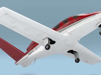  Cirrus Vision SF50 Personal Jet Rigged 