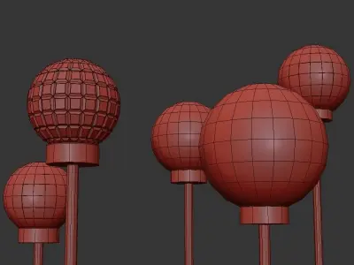 FLUXUS BRONZED 3D model