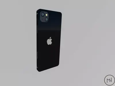 IPhone 13 3D Model  Low-poly 3D model