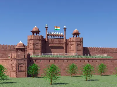 Redfort 3D model