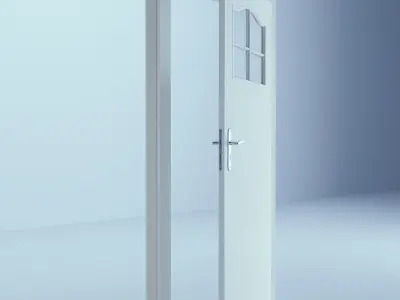White Door 45 3D model