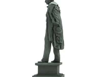 Pushkin Monument 3D model