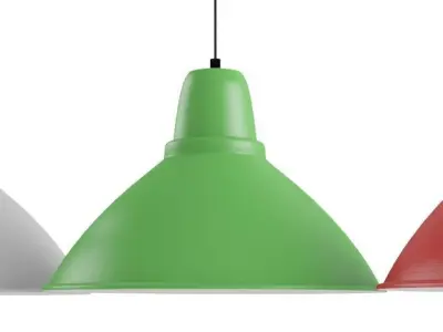 LIGHT LAMP Low-poly 3D model