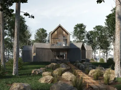 Villa Sunnano 3D model