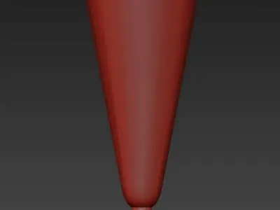 Frisco Floor Torchiere Arteriors 3D model