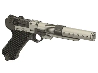 StarWars Blaster A180 -3D print Fake for cosplay   3D print model