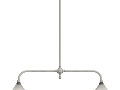 The Heirloom Gaselier Light by deVOL 3D model