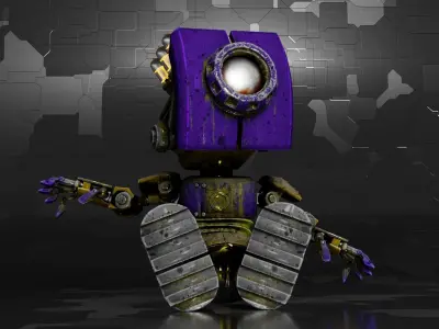 Baby Robot 3D model