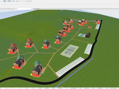 Lumion 12 scene - Archicad Sketchup 3D model