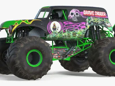  Grave Digger Monster Truck 
