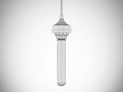 Edison Stargazer Pendant Light  3D model